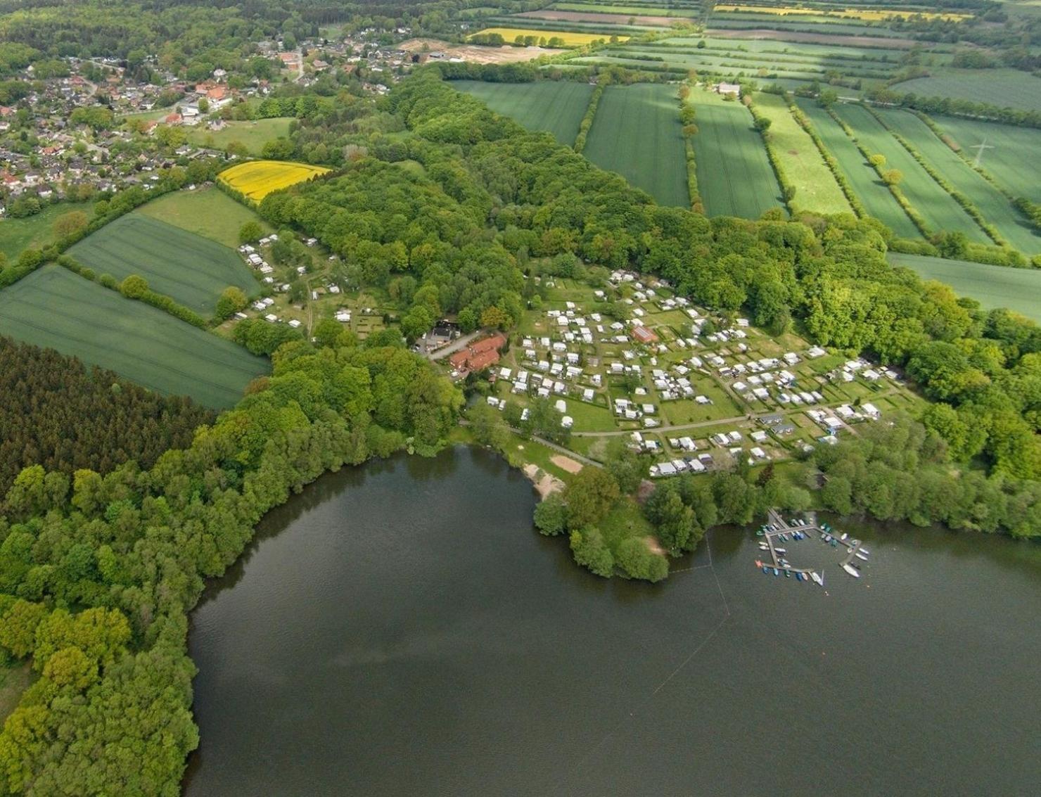 Vila Baumzelt Wittenborn Exteriér fotografie